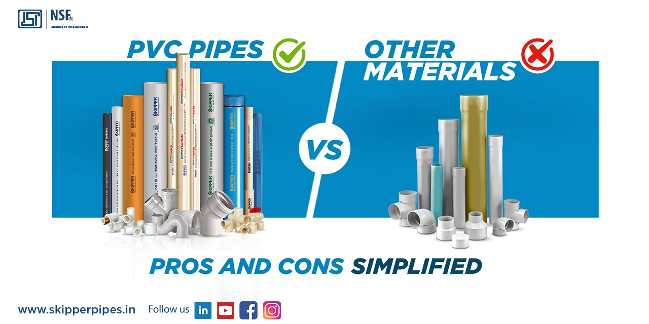 PVC Pipe vs. Other Materials: Pros and Cons Simplified