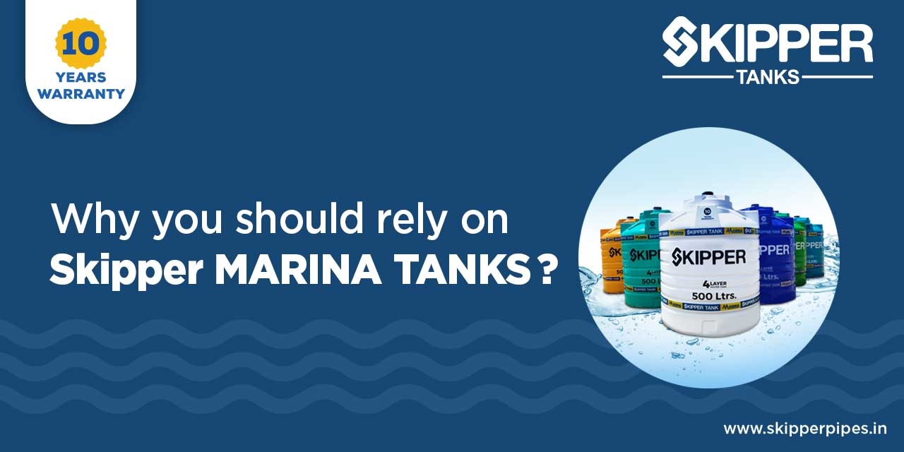 Top Reasons Why Indian Households Rely on Skipper Marina Water Tanks