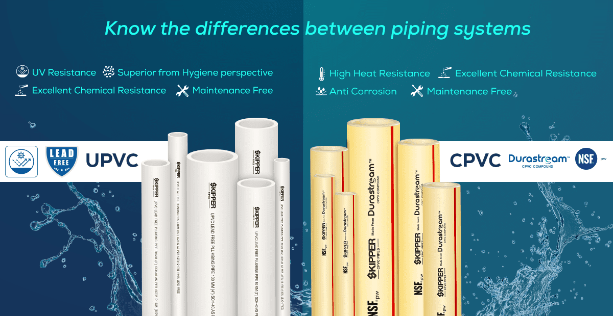 Know The Differences Between Piping Systems
