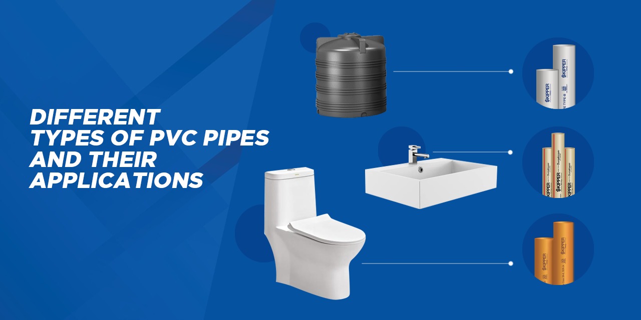 Different Types of PVC Pipes and Their Applications